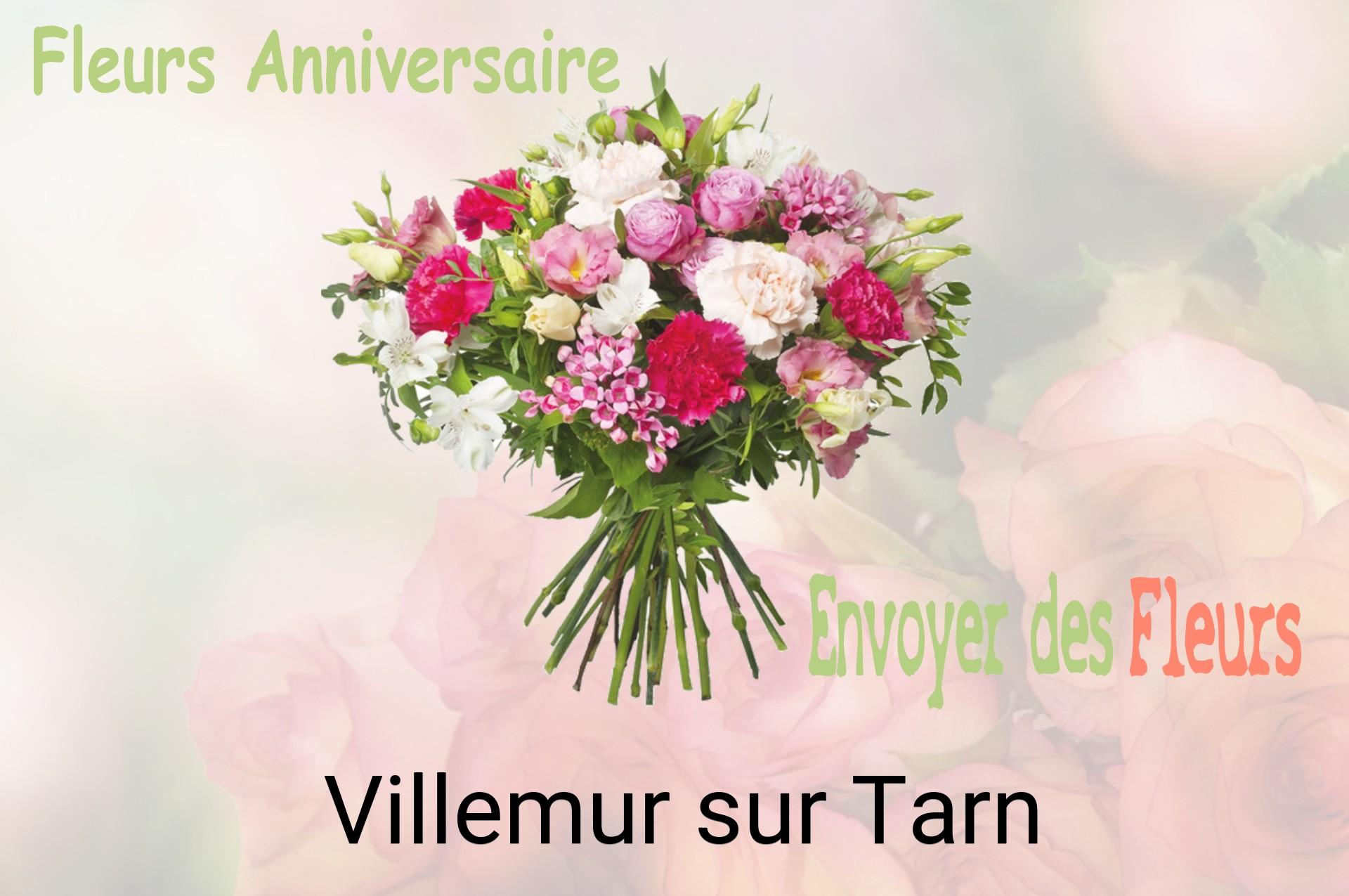 Bouquet de fleurs d’anniversaire livré à Villemur-sur-Tarn