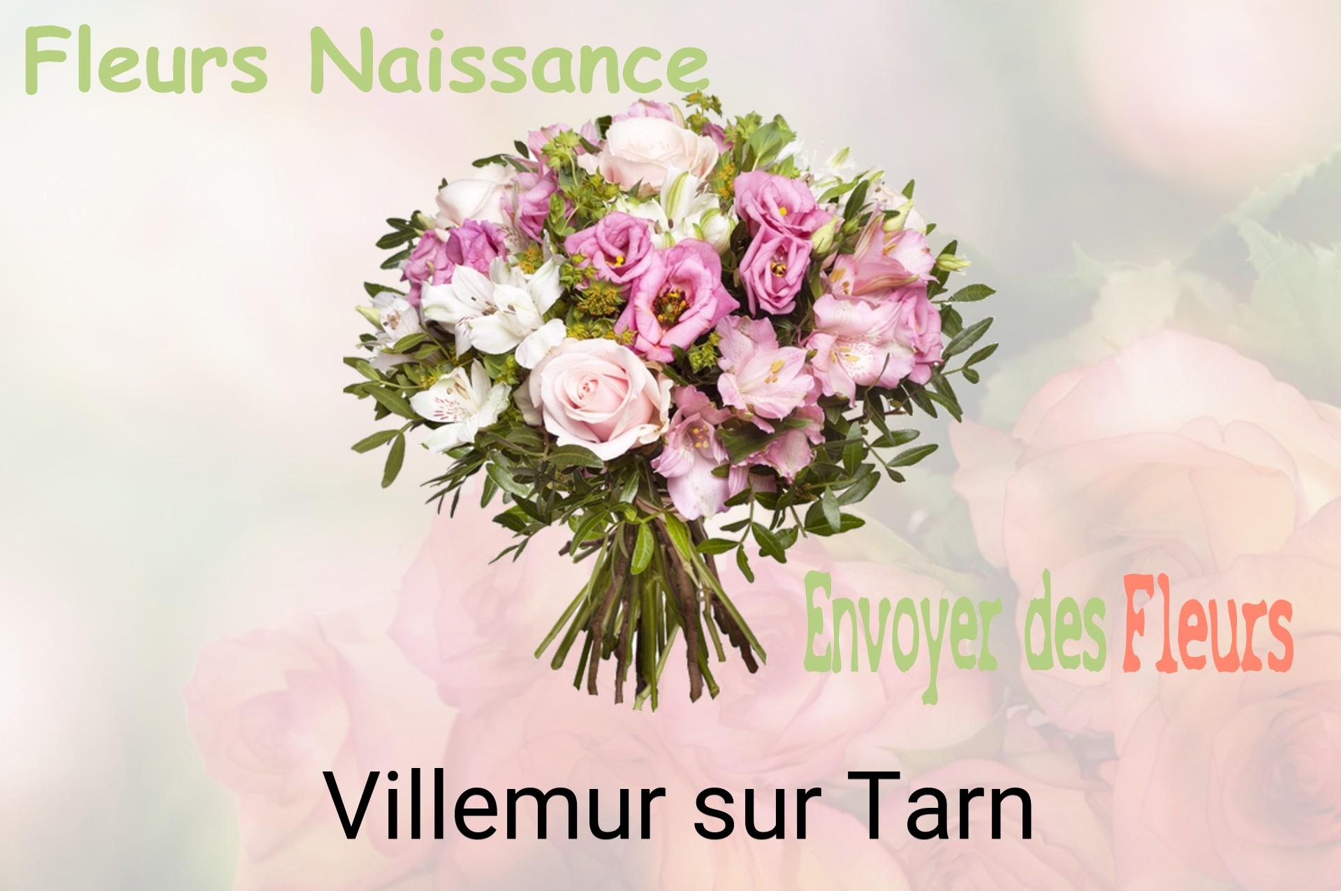 Bouquet de fleurs de naissance livré à Villemur-sur-Tarn