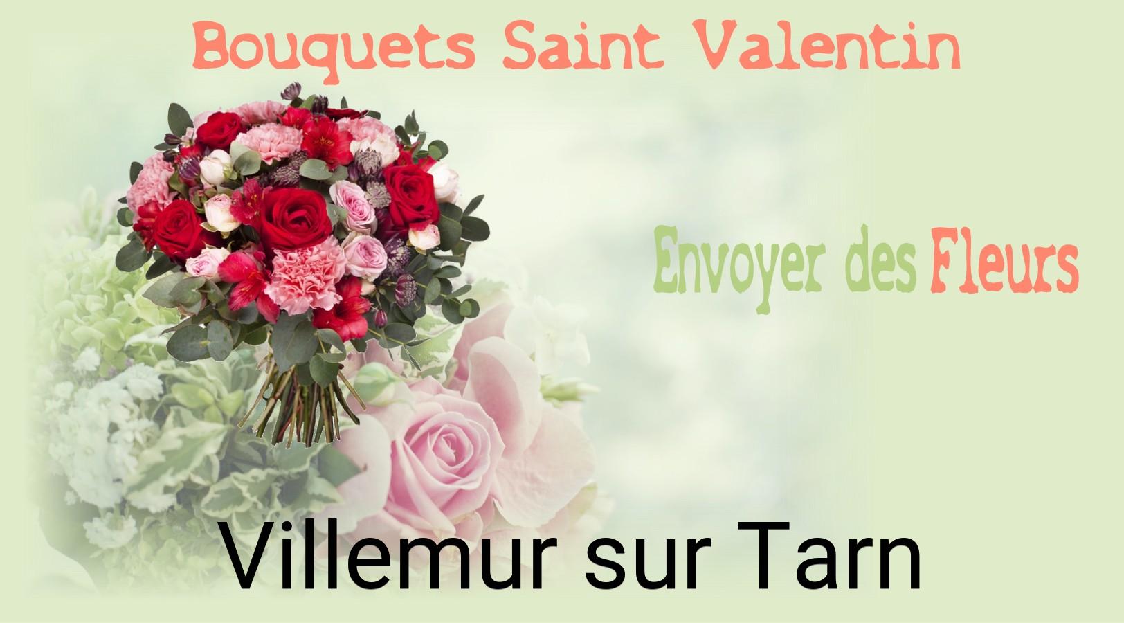 Roses de Saint-Valentin livrées à Villemur-sur-Tarn